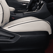 EKR Car Seat Covers Fit for Toyota RAV4 LE,XLE,XLE Premium,Limited 2019-2025 Full Set Leather Seat Cushion Waterproof Automotive Seat Protectors(5 Seats,Beige)