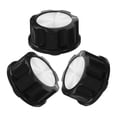 thumbnail image 3 of Juego de 3 perillas mecánicas negras para freidora de aire, interruptor de temporizador y olla a presión, perillas de control de repuesto duraderas para electrodomésticos de cocina, 3 of 5