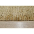 thumbnail image 4 of EORC Gold Handmade Afghan Wool Transitional Turkish Knot Rug, 3' x 10'-Color:Gold,Material:afghan wool, 4 of 4