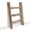Natural, variant on FUIN Tea Towel Ladder, Mini Rustic Solid Wood Display Decor Rectangle Rack, Natural