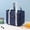 F, variant on Clearance Under $2 Insulated Lunch Bag with Side Pocket, Soft Handle Thermal Bento Tote for Work and Travel