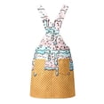 thumbnail image 4 of Bobifish Toddler Girls Suspender Dress Sleeveless Printed Pocket Casual Dresss Children Girls Relaxed Theme Party Dresss, 4 of 6