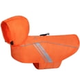 thumbnail image 1 of Chubasquero para perros VIVAGLORY naranja reflectante para perros pequeños, 1 of 7