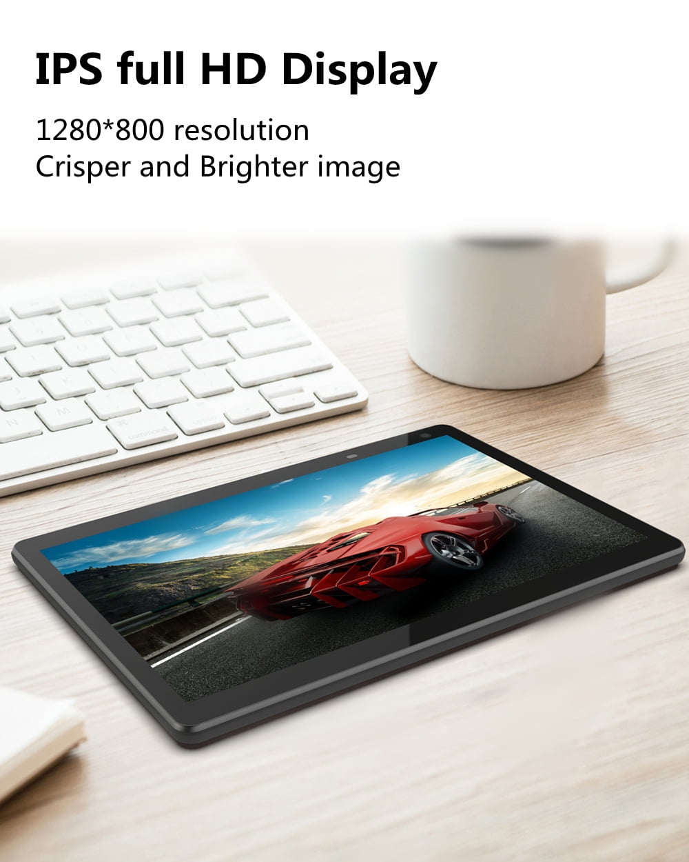 Android 15 Tablet 10 inch Tablet, 8GB RAM 32GB ROM Expand Up to 512GB Wifi Computer Tablet, Bluetooth, 6000mAh Battery Tableta - Light Blue