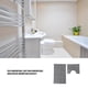 thumbnail image 4 of Yuarrent Juego de alfombrillas de baño antideslizantes, 2 uds., alfombra para baño, absorbente de agua, alfombra de felpa para inodoro, Juegos de accesorios de baño gris oscuro Yuarrent HA001740-01, 4 of 6
