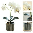 thumbnail image 6 of Artificial Flowers, Gardening Supplies,Home Decoration Artificial Flowers,Artificial Artificial Artificial Flowers,8-Flower Phalaenopsis Bonsai,Creative Artificial Flower Home,Outdoor Wedding,A, 6 of 7