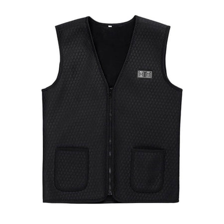

BESTHUA Heated Vest - Lightweight Smart Heating Vest with 3 Heating Levels | Winter Rechargeable 7-zone Warm Heated Jacket for Men Women Outdoor Activity