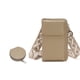 thumbnail image 2 of Yhmxh Organizadores y almacenamiento Cartera pequeña de cuero para teléfono, bolso cruzado, bolso de hombro para mujer, bolso moderno para teléfono móvil, conjunto de billetera, 2 of 3
