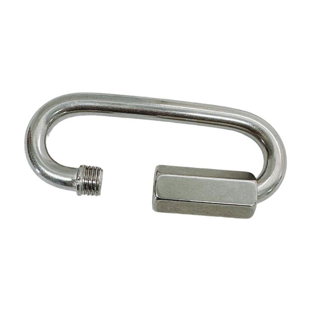 4 Pcs Marine 3/8" Long Quick Link 2500 Lbs WLL Connect Link Stainless Steel T316