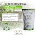 thumbnail image 2 of Tisanas Naturales – 80 gr |Te Surtido con Cedron, Toronjil, Manzanilla y Jengibre | Infusiones de té y tisanas | Tes e Infusiones Naturales en Bolsa Pouch | Naturalmente el Chico, 2 of 7