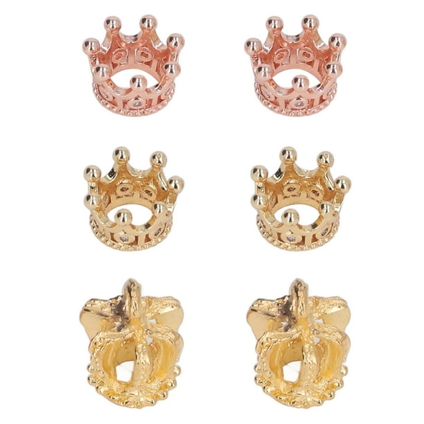 Gold crown beads best sale
