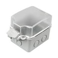 thumbnail image 2 of Lipstore 2 Pieces Outdoor Outlet Cover Waterproof for Garden Kitchen Home Improvement For Exposed Socket, 2 of 8
