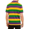 thumbnail image 4 of Polo Shirts for Men Novelty Short Sleeve Golf Shirt Festival Themed Striped Parade Party Tees, 4 of 5