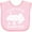 AD-Pink, variant on Inktastic I'd Rather Be Camping Boys or Girls Baby Bib