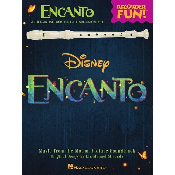 Encanto: Music from the Motion Picture Soundtrack Arranged for Recorder, (Paperback)