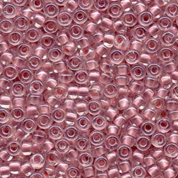 Inside Dyed Pearlize Pink Miyuki Seed Beads 6/0 6-94606-TB