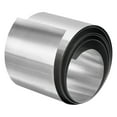 thumbnail image 1 of Uxcell Rollo de papel de aluminio de acero inoxidable 304, placa de tira de metal pulido de 0.5mm x 50mm x 1M para manualidades tono plateado, 1 of 4