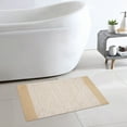 thumbnail image 4 of Mineral Spring Grenoble Polyester Tufted 2 Piece Bath Rug Set, Maple Sugar, 17" x 24" & 20" x 32", 4 of 7
