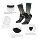 thumbnail image 4 of Balery Black Spiders Calcetas Largas con Estampado para Hombre y Mujer – Suaves y Transpirables, Talla Única (US 5-11), 4 of 6