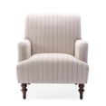 thumbnail image 2 of Sylvia Sea Oat Striped Arm Chair 81518, 2 of 9