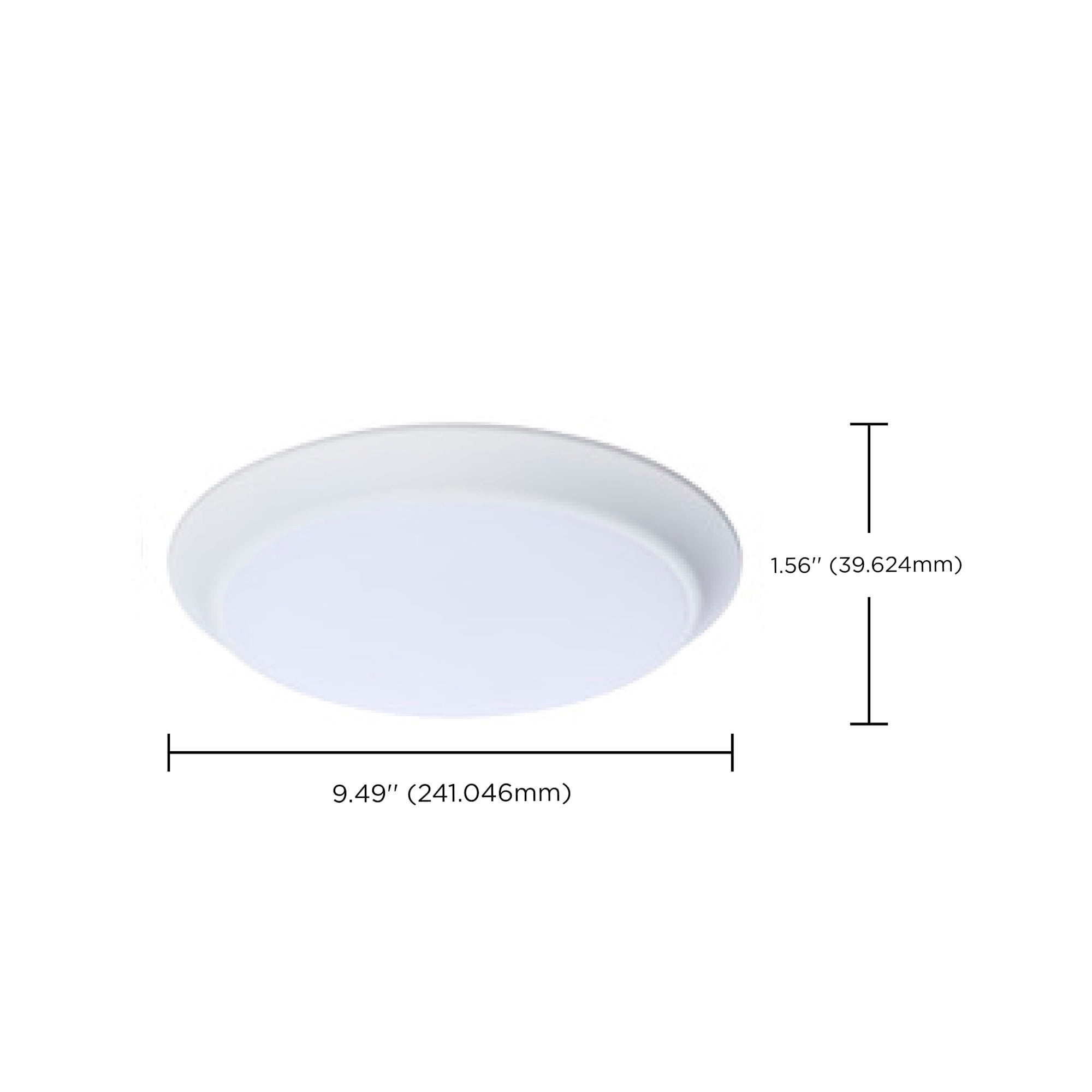 Nuvo Lighting 62/1812R1 9" Wide Led Flush Mount Bowl Ceiling Fixture - Nickel