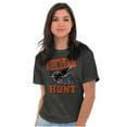 thumbnail image 3 of Hunter Hungry Must Hunt Crosshairs Men's Graphic T Shirt Tees Brisco Brands S, 3 of 6