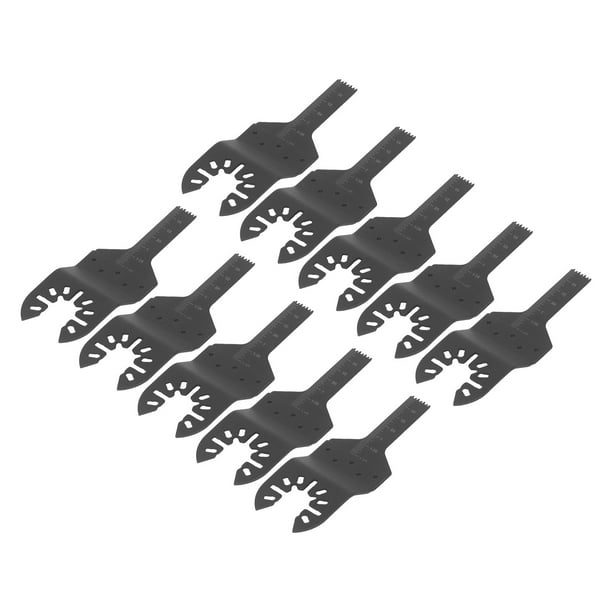 Herramientas Eléctricas De Liberación Rápida, Hoja De Sierra De Acero De Alta Velocidad, Pintura Electroforética Negra De Diente Estándar De 10 Mm Para Metal Blando Para Corte
