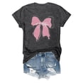thumbnail image 4 of Spring T Shirts for Women Casual Short Sleeve Graphic Print Soft Basic With Round Neck Tops Cute Trendy Y2k Fashion Tees, 4 of 4