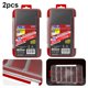 thumbnail image 1 of Señuelos Anzuelo Pesca 2 Capas Caja Cebo Estuche Impermeable para Aparejos () Rojo, 1 of 9