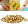 thumbnail image 4 of Tiny Bells, Small And Cute Small Bell Long-lasting Shiny Durable Suitable For DIY Craft  For Festival Decoration Gold,Colorful, 4 of 8