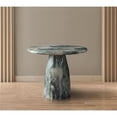 thumbnail image 3 of Pemberly Row Contemporary Green 36" Indoor/Outdoor Concrete Dining Table, 3 of 7