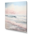 thumbnail image 2 of Designart "Beige Pink Minimalism Tranquil II" Nautical & Beach Canvas Print, 2 of 5