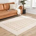 thumbnail image 6 of Boutique Rugs Baback Contemporary Runner Rug - Machine Washable - Peach, Beige - 2'7" x 7'3" Runner, 6 of 12