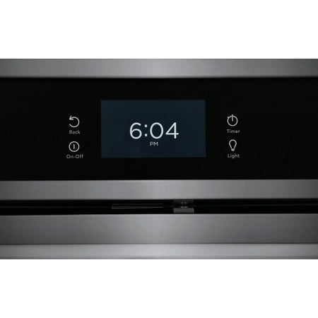 Frigidaire - Gallery 30" Built-in Single Electric Wall Oven with Total Convection - Black Stainless Steel