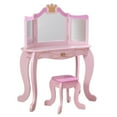 thumbnail image 1 of KidKraft Princess Vanity & Stool, 1 of 9