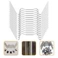 thumbnail image 4 of Qiysamall 150 pcs Stainless Steel Glass Clips for Greenhouse W Wire, Glass Pane Clips for Secure Installation, 4 of 6