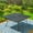 Black, variant on Summit Living 60" Weather-Resistant Outdoor Dining Table with Black