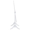 thumbnail image 6 of Foyet Wood Adjustable Full Length Cheval Mirror White, 6 of 8