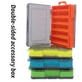 thumbnail image 4 of Toystoory Caja de señuelos de pesca con mango de doble cara, caja de recolección de cebo, cajas de almacenamiento, organizador de suministros, Pescar Azul, 4 of 6