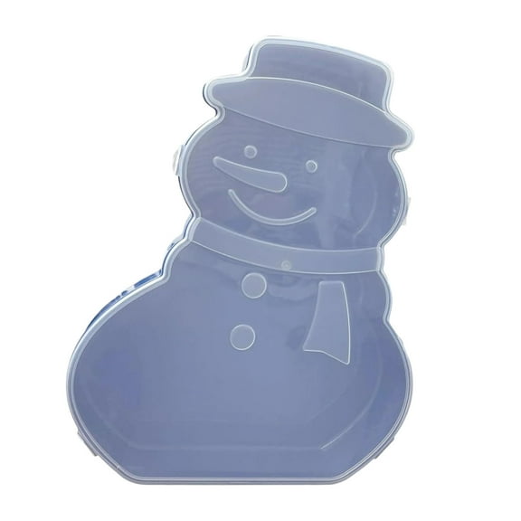 Christmas Decorations!Mrzvby Christmas Gift Storage Box Holiday Themed Container for Cookies Snacks Ornaments Festive Food Storage Container With Lid