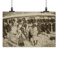 thumbnail image 2 of Print: Japanese Cavalry Troops Watching Over Their Supplies On The Beach, 2 of 4