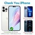 thumbnail image 6 of Smasener Camera Lens Protector for iPhone 14 Pro/iPhone 14 Pro Max 2022 Release (NOT for iPhone 14/14 Plus), Scratch Resistant, High Definition, Case Friendly, 6 of 7