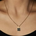 thumbnail image 5 of Pendentifs Trèfle Chaîne Clavicule pour Femmes Filles Collier Saint-Valentin, 5 of 5