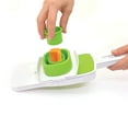 thumbnail image 3 of Starfrit Hand-Held V-Slicer, Adjustable Thickness, Non-Slip Base, Safe Self-Feeding Opening, With Safety Guard, Dishwasher Safe, Compact Kitchen Slicer For Fruits And Vegetables, 3 of 7