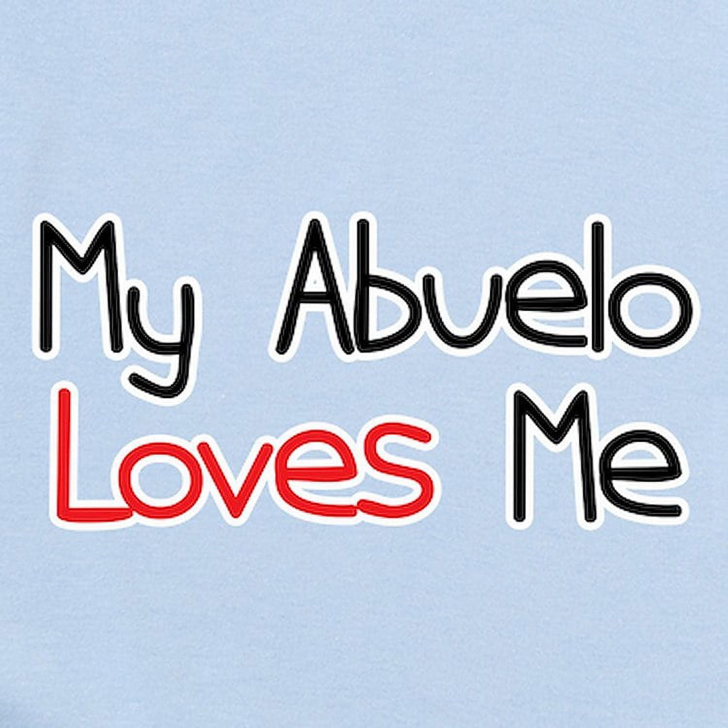 CafePress - My Abuelo Loves Me Baby Onesie Bodysuit - Baby Light Bodysuit, Size Newborn - 24 Months