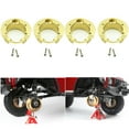 thumbnail image 3 of 1/10 RC Brass Counterweight Balance Weight Portal Drive Housing For Traxxas, 3 of 11