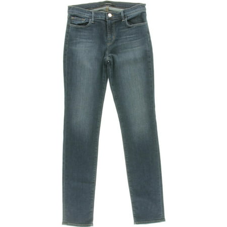J BRAND - J Brand Womens Rail Denim Indigo Skinny Jeans - Walmart.com