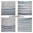 thumbnail image 6 of J&D Designs Droplet Ceramic Table Lamp with Linen Shade Blue, 6 of 6
