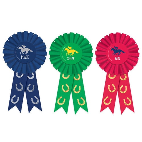 Kentucky Derby Award Ribbon Set (3pc) - Walmart.com - Walmart.com