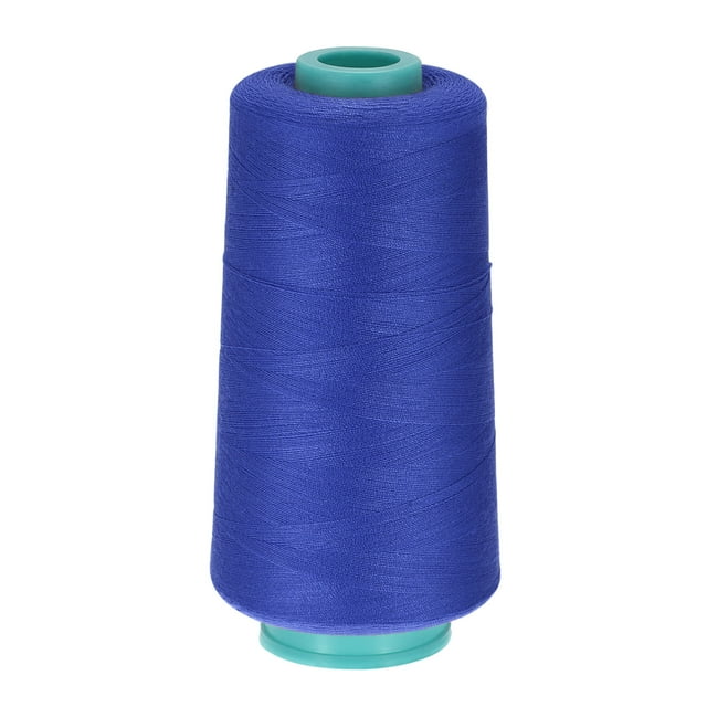 Unique Bargains 3000 Yards 40S/2 All-Purpose Polyester Sewing Thread (Medium Blue)